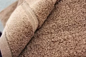 Полотенце махровое Conforto коричневый (90 × 160, коричневый)