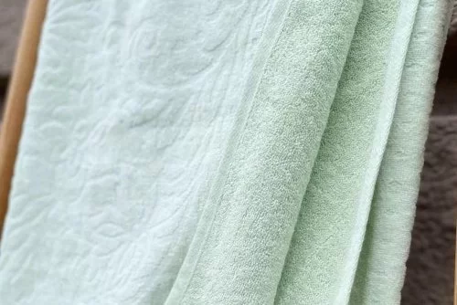 Полотенце махровое Monique зеленое